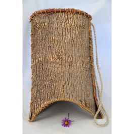 Ash Bark Cat's Eye Large Purse - 14x10x6 $80